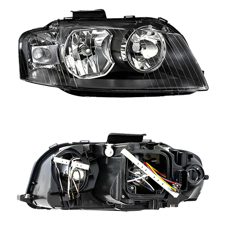 Audi A3 8P (2004 - 2008) OEM Style Non Xenon Headlights LH + RH