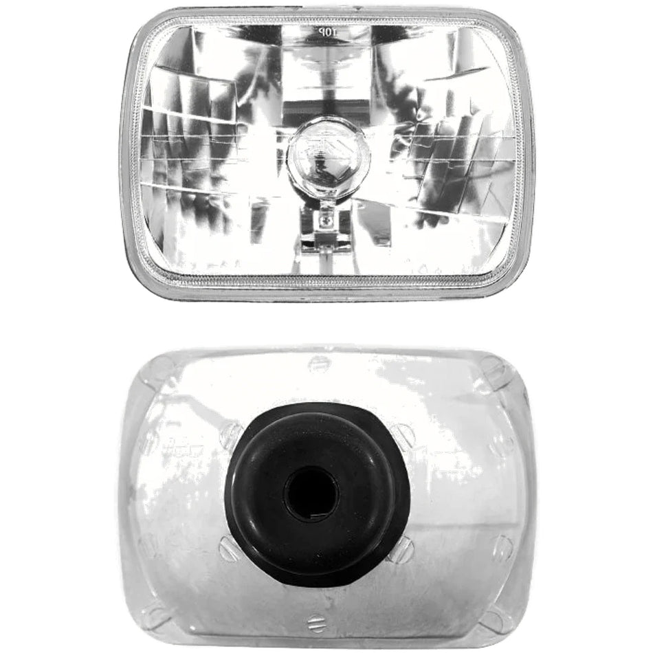 Ford Courier (1981 - 1985) Crystal Glass Halogen OEM Style Headlights LH + RH