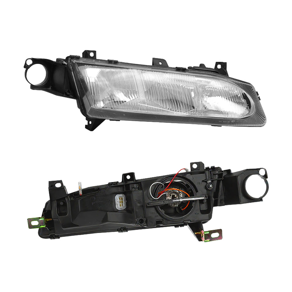 Ford Fairmont EF / EL (1994- 1998) Chrome OEM Style Headlights LH + RH