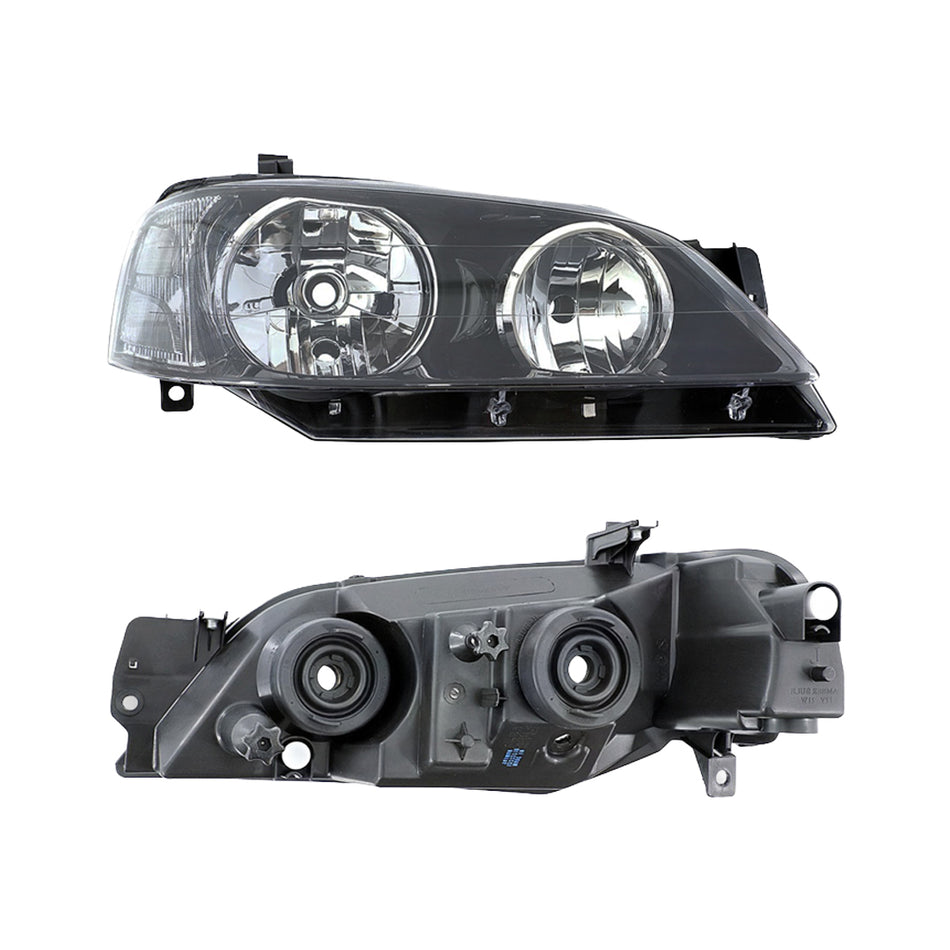 Ford Falcon BA (2002 - 2003) OEM Style Headlights LH + RH