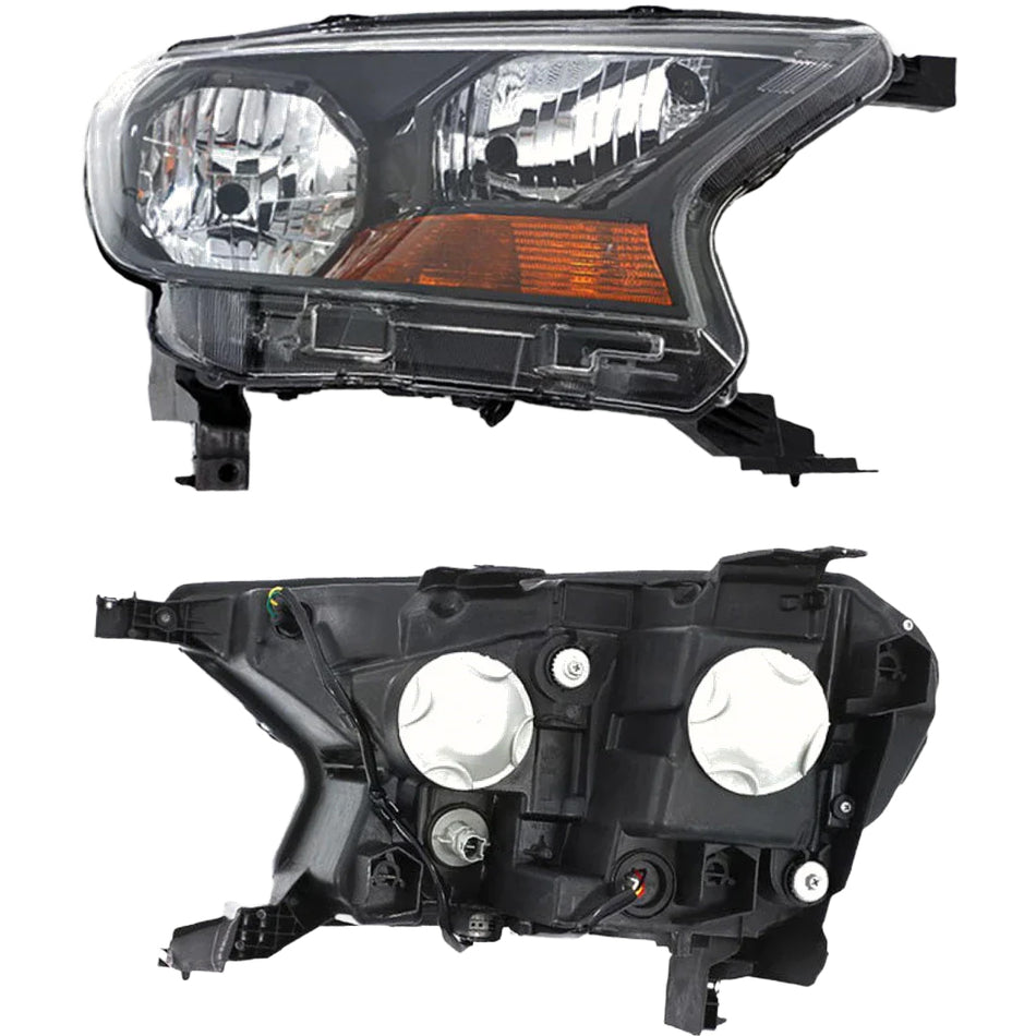 Ford Ranger PX MK3 (2018 - 2020) Non-DRL Non-Projector Headlights LH + RH