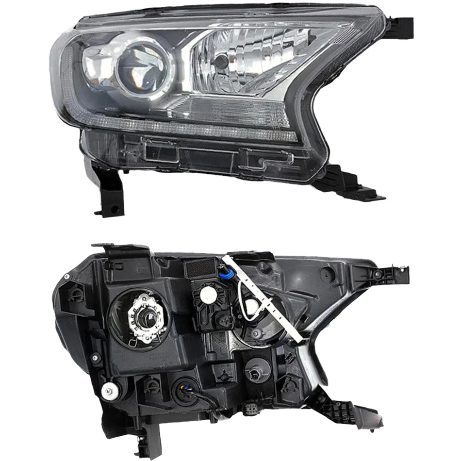 Ford Ranger PX MK3 / Wildtrak (2018 - 2020) DRL Projector Headlights LH + RH