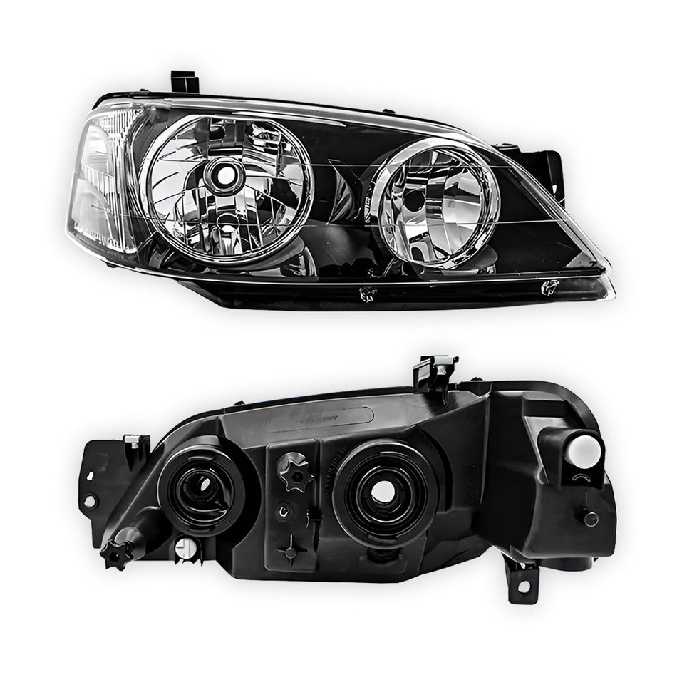 Ford Falcon BA / BF (2002 - 2006) Black Headlights