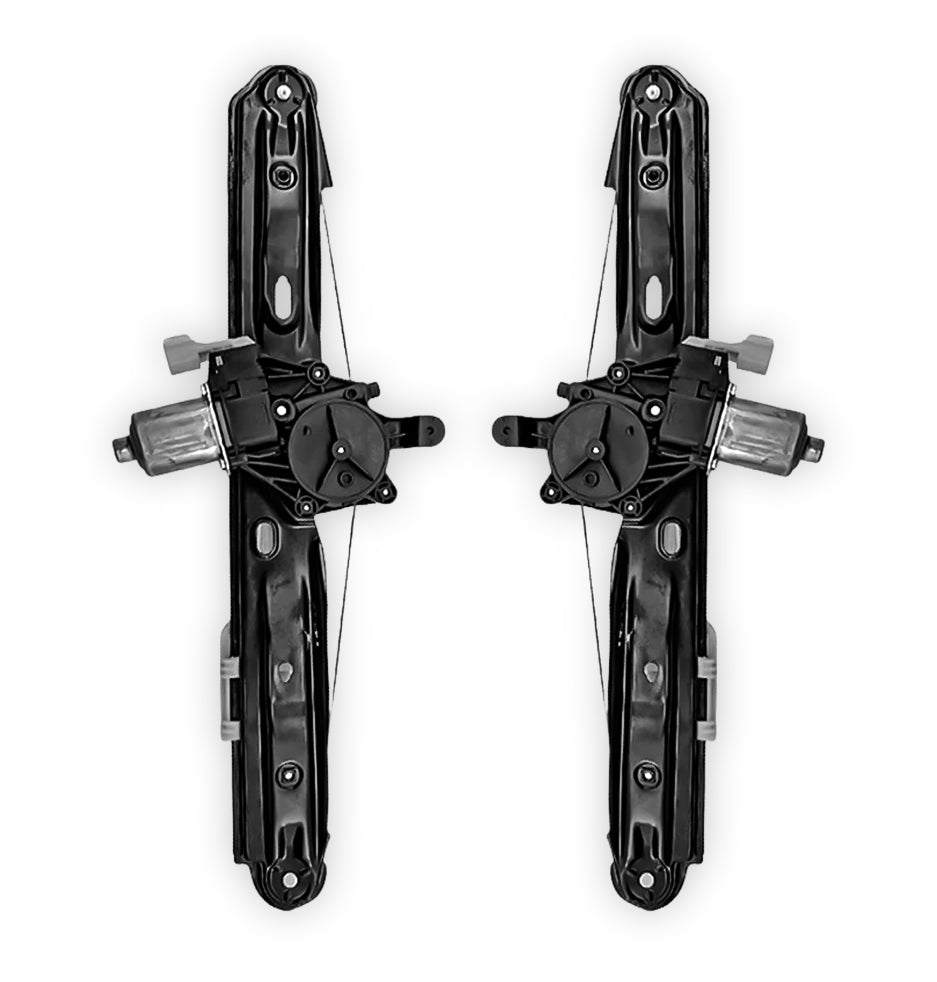 Ford Ranger PX MK1 / MK2 / MK3 (2011 - 2022) Rear Steel Window Regulators LH + RH