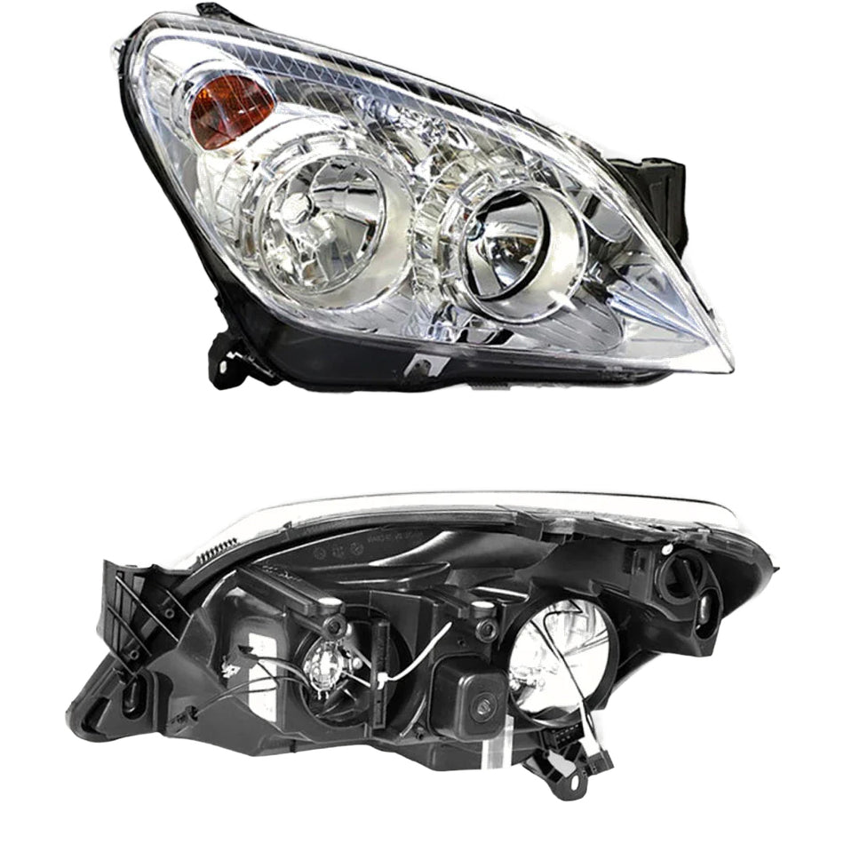 Holden Astra AH (2004 - 2010) Chrome OEM Style Headlights LH + RH