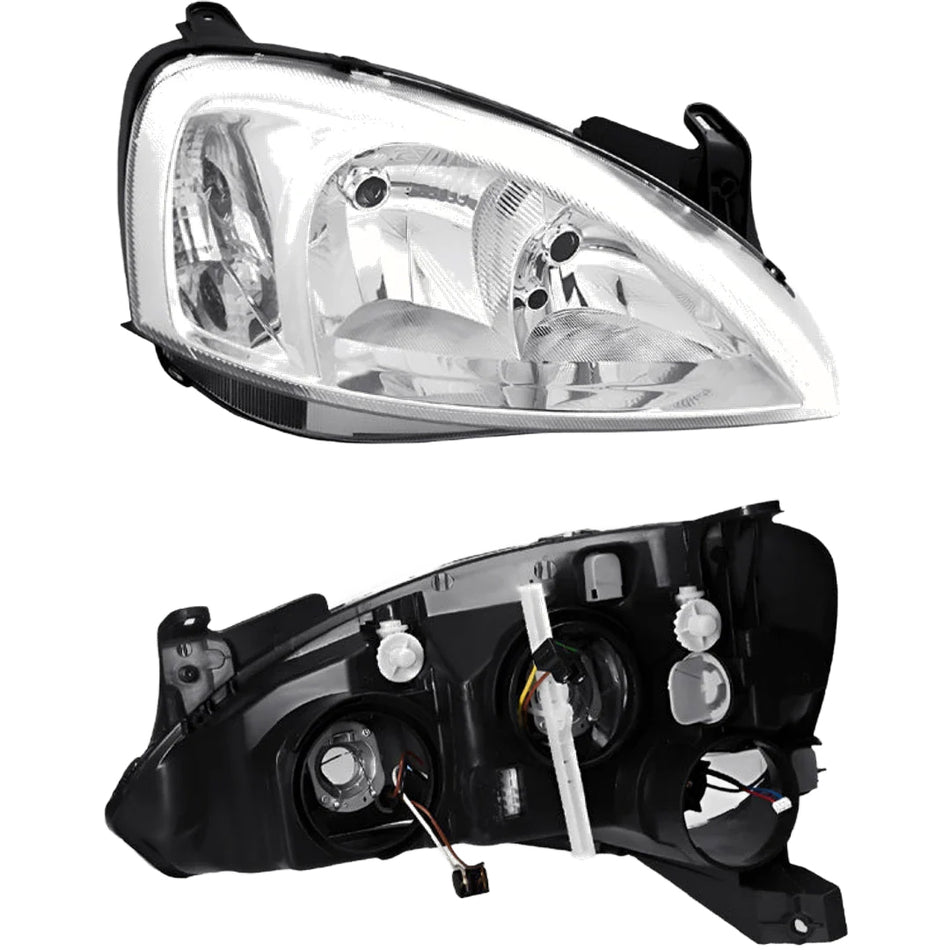 Holden Barina XC (2003 - 2005) OEM Style Headlights LH + RH