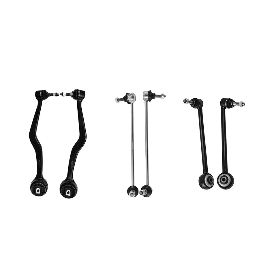 Holden Commodore VE (2006 - 2012) Front Lower CastorRadius Control Arms + Sway Bar Links Complete Set