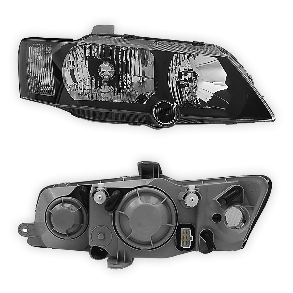 Holden Commodore VY (2002 - 2004) Black Headlights LH + RH