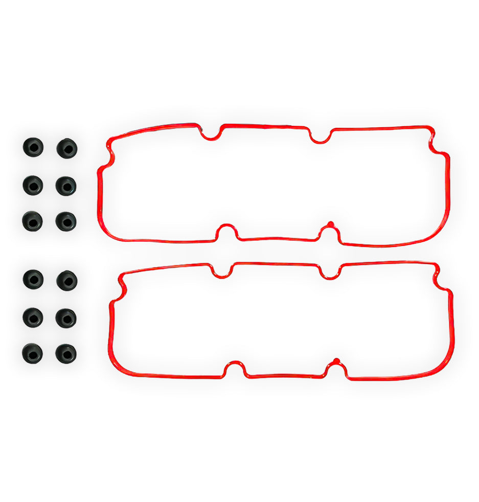 Holden Commodore VG / VN / VP / VR / VS / VT / VU / VX / VY (1988 - 2004) 3.8L Valve Rocker Cover Gaskets Complete Set