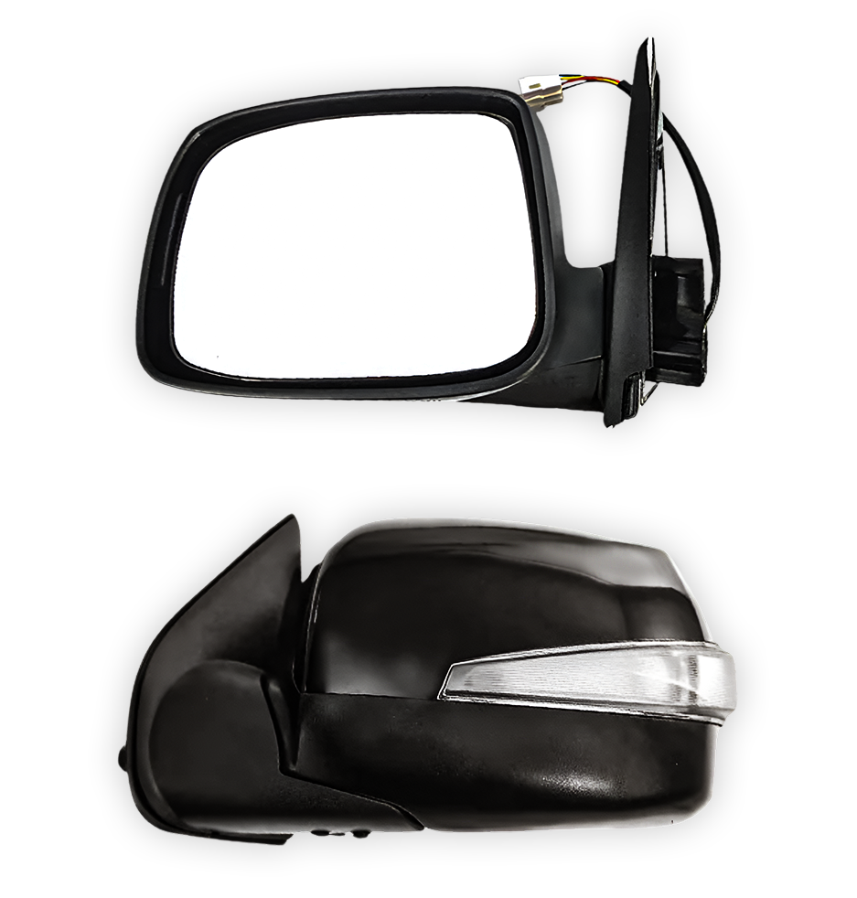Holden Rodeo RA (2006 - 2008) Electric Door Mirrors (Black)