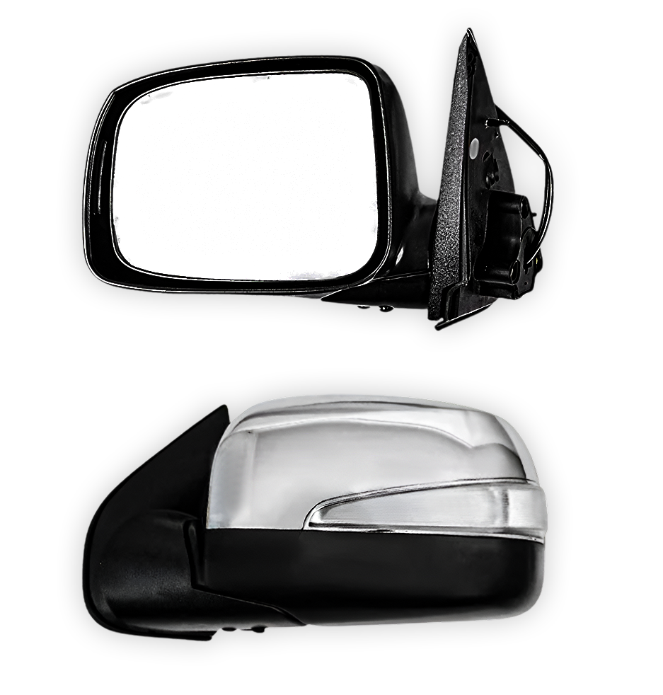 Holden Rodeo RA (2006 - 2008) Electric Door Mirrors (Chrome)