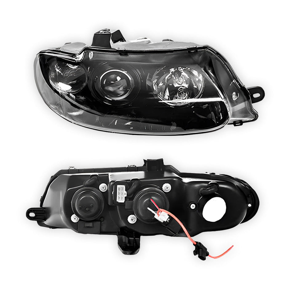 Holden Statesman WH (1999 - 2003) Black Projector Headlights