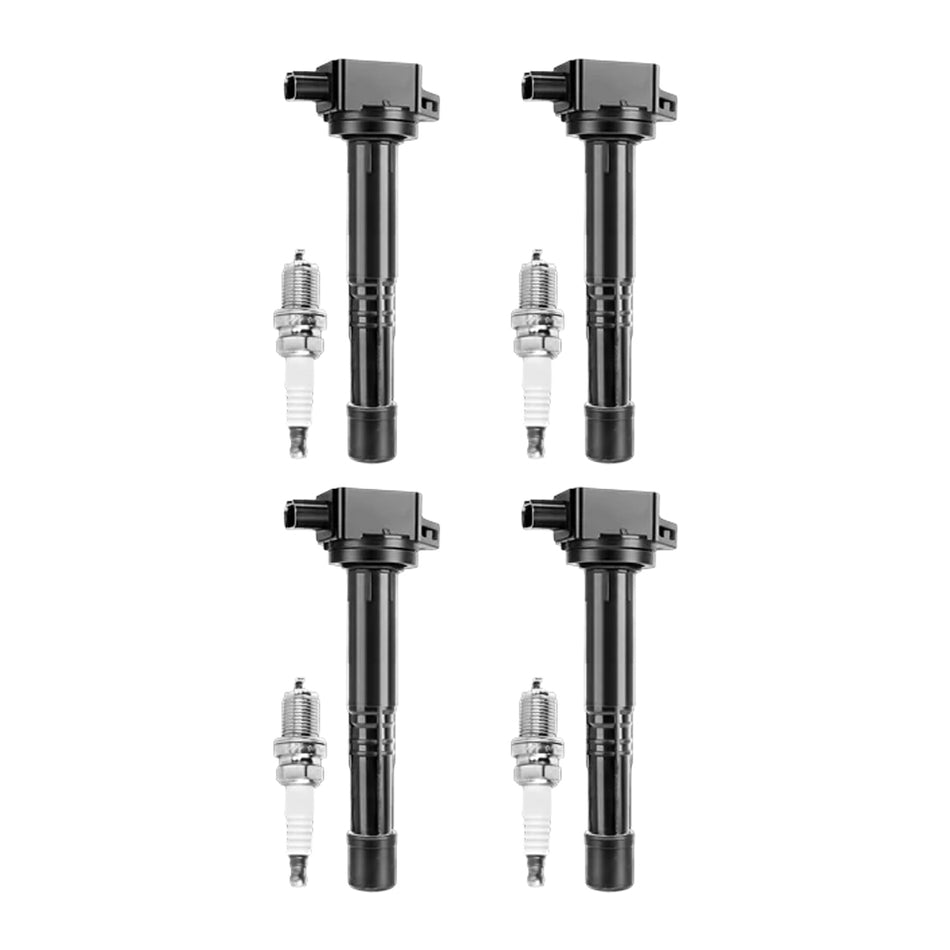 Honda Accord Euro CU (2008 - 2015) 2.4L Ignition Coils and Spark Plugs Complete Set