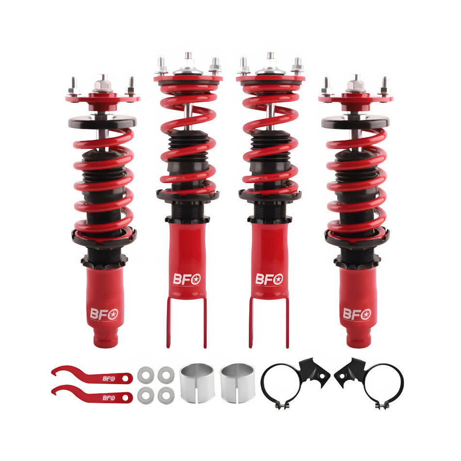 Honda CRX EG (1992 - 1995) 24 Ways Adjustable Front and Rear Coilovers