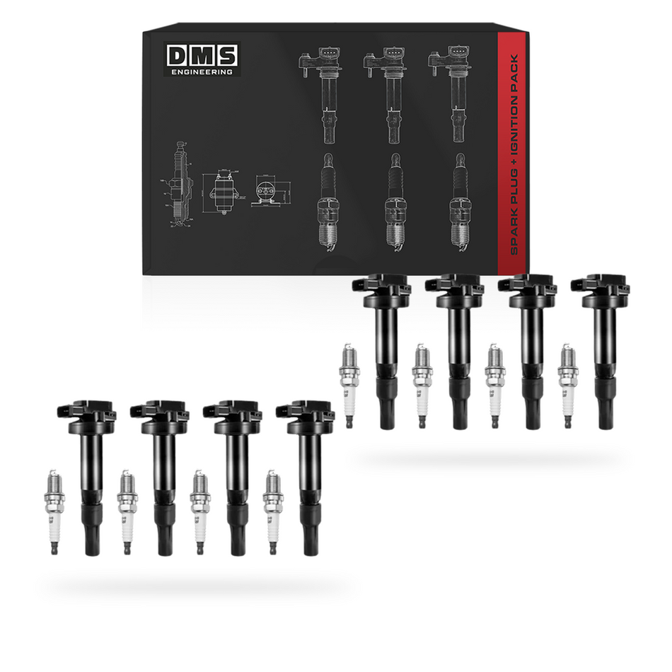 Land Rover Ranger Rover L322 (2005 - 2009) 4.2L Ignition Coils and Spark Plugs Complete Set