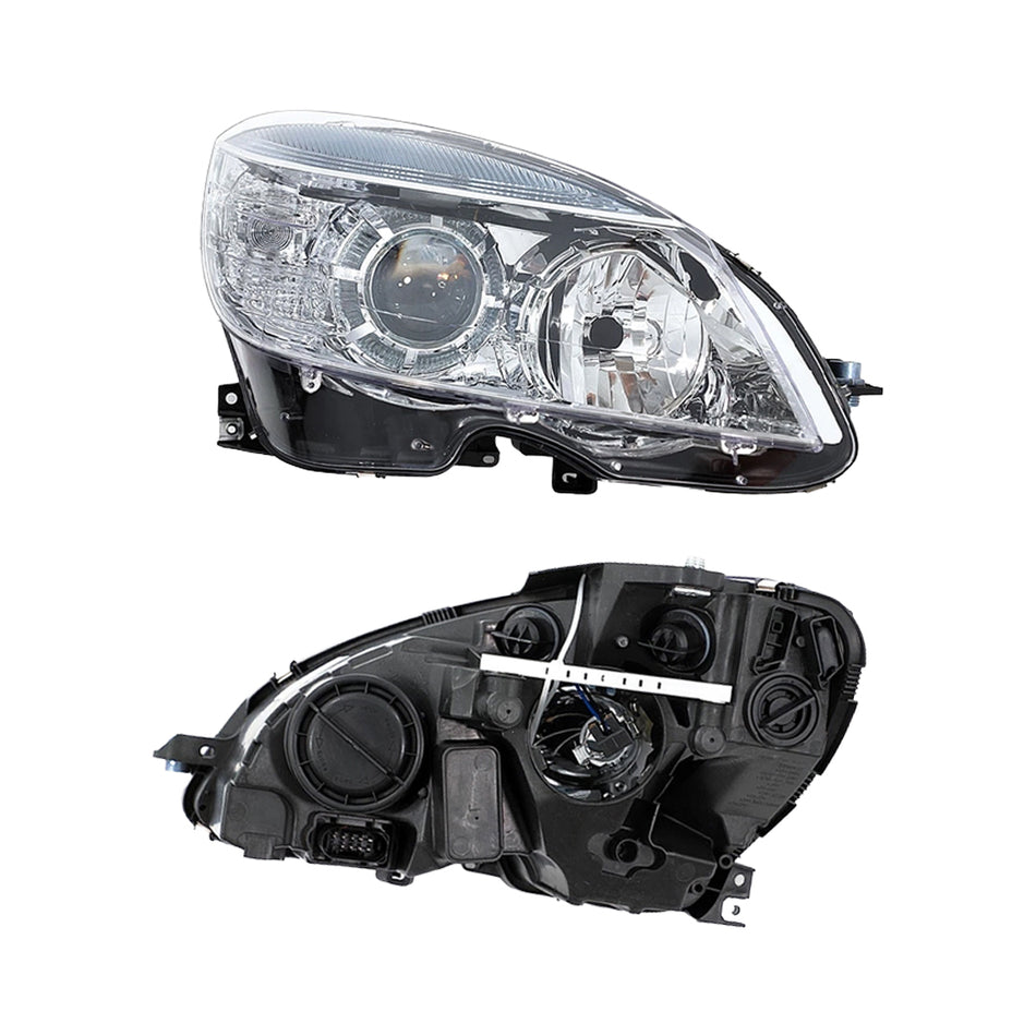 Mercedes-Benz C-Class W204 (2007 - 2011) 9-Pins Headlights LH + RH