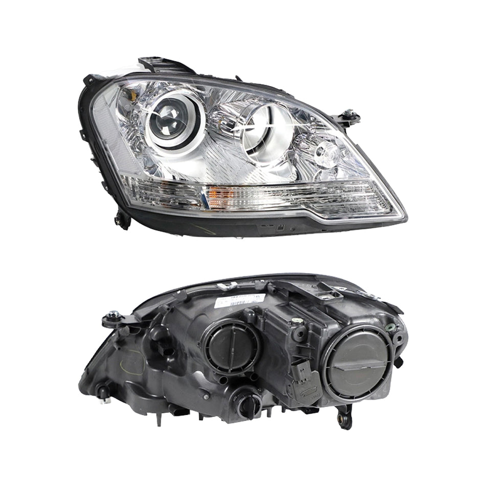Mercedes-Benz M-Class W164 (2007 - 2011) Non-Xenon Headlights LH + RH