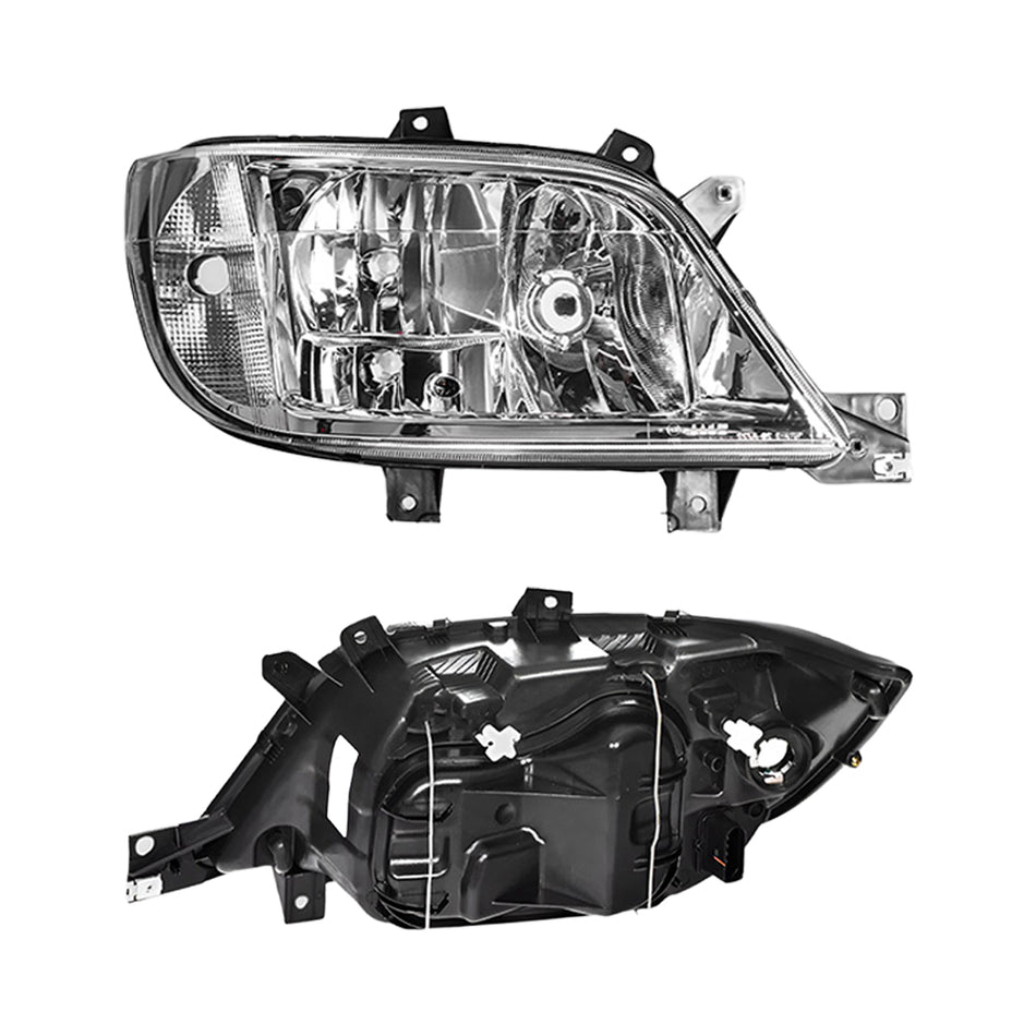 Mercedes-Benz Sprinter Van (2003 - 2006) Crystal Clear OEM Style Headlights LH + RH