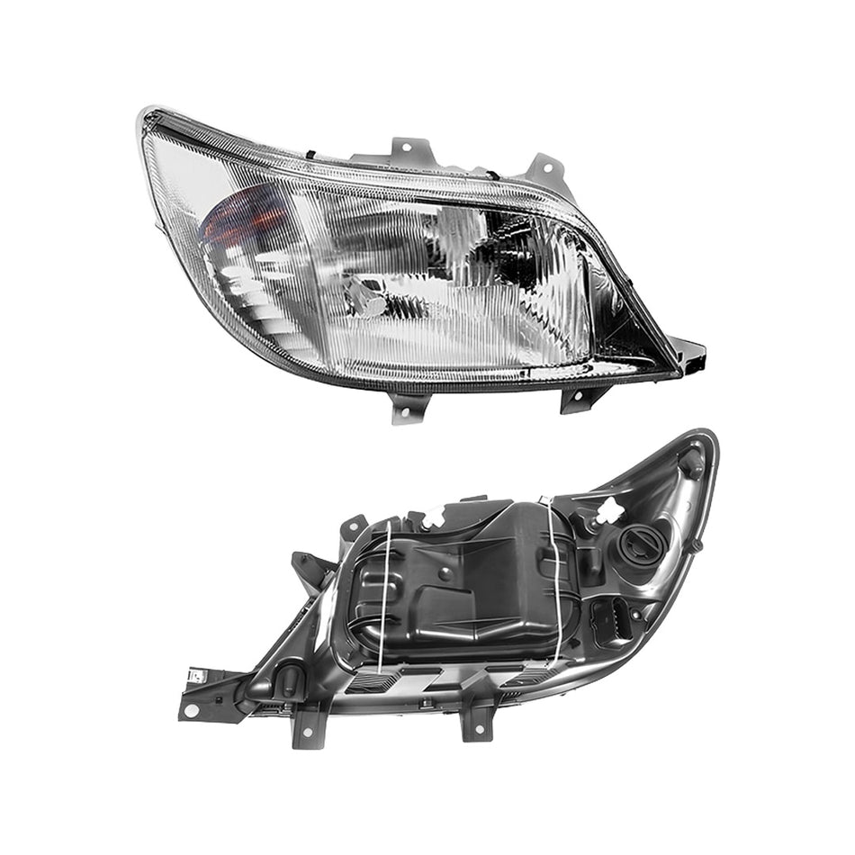 Mercedes Benz Sprinter W903 (2000 - 2003) Halogen OEM Style Headlights LH + RH