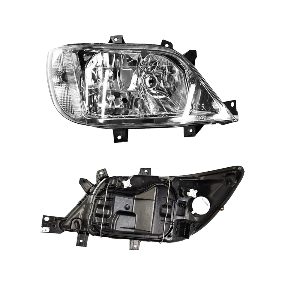 Mercedes Sprinter W903 (2003 - 2006) Halogen Headlights LH + RH