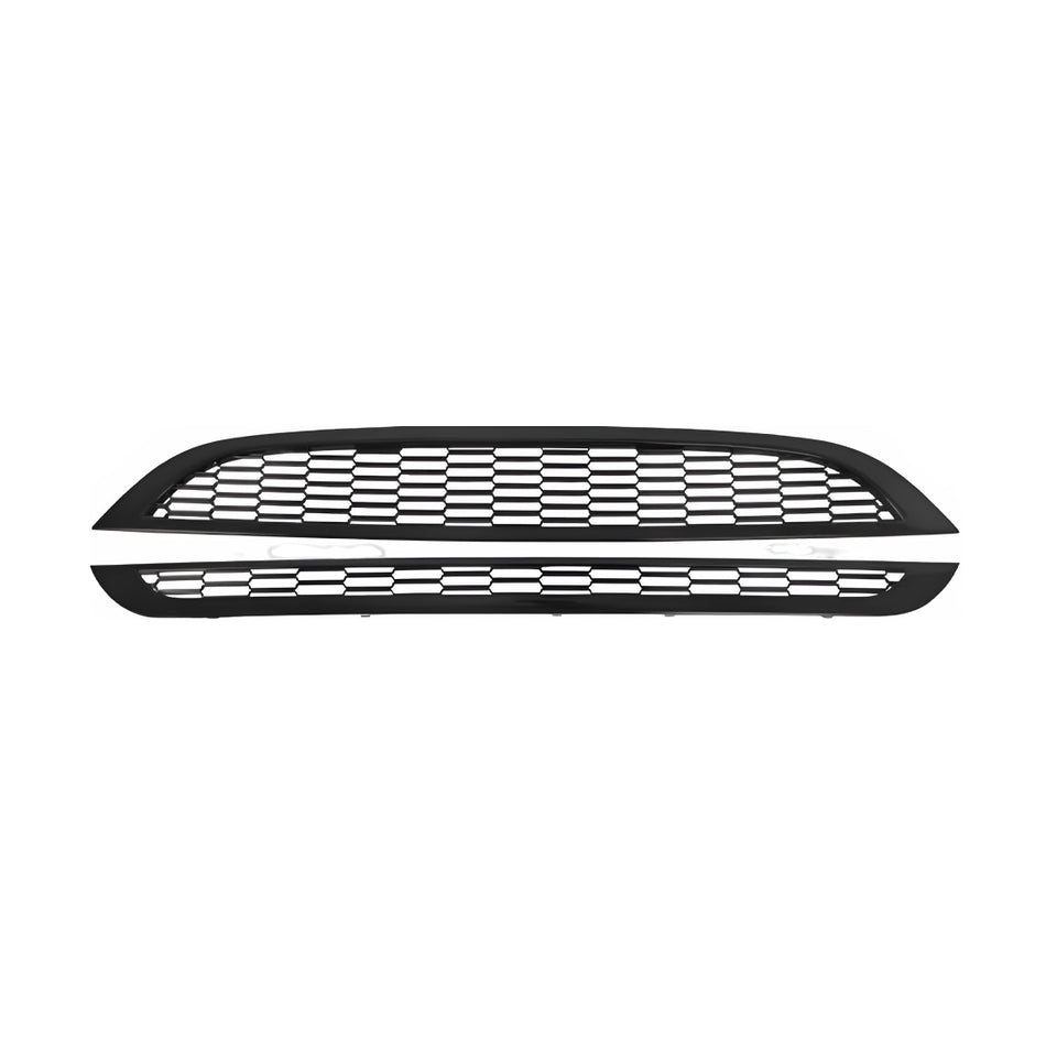 Mini Cooper R50 / R52 / R53 (2002 - 2006) Gloss Black Front Upper & Lower Grille