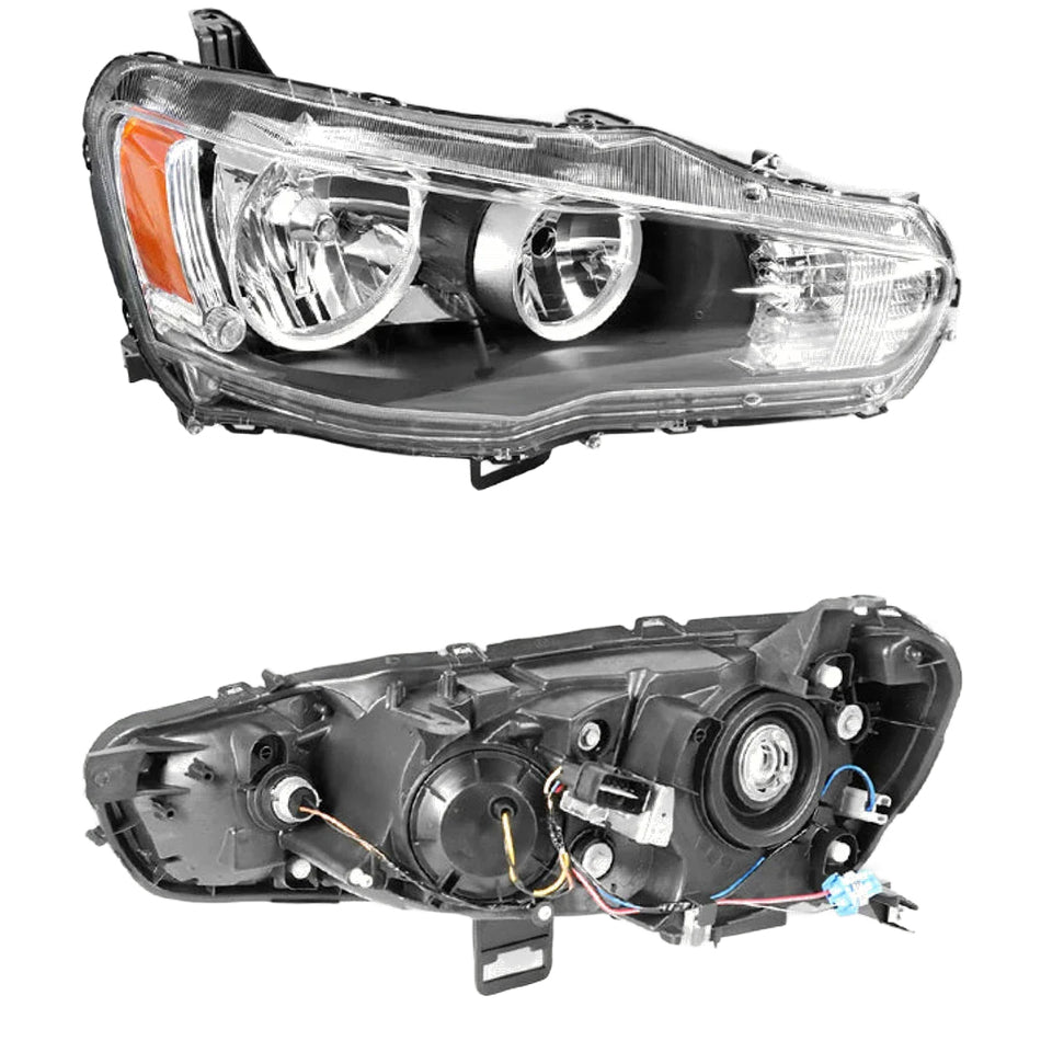 Mitsubishi Lancer CJ (2008 - 2012) OEM Style Headlights LH + RH