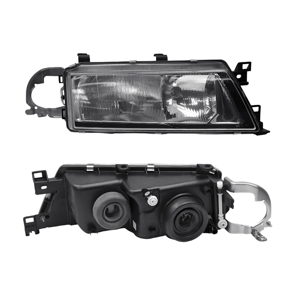 Mitsubishi Magna TJ [1996 - 2003) Clear OEM Style Headlights LH + RH