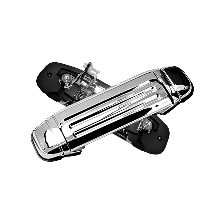 Mitsubishi Pajero  NH / NK / NJ / NL (1991 - 2000) Front and Rear Clip Type Chrome Outer Door Handles LH + RH
