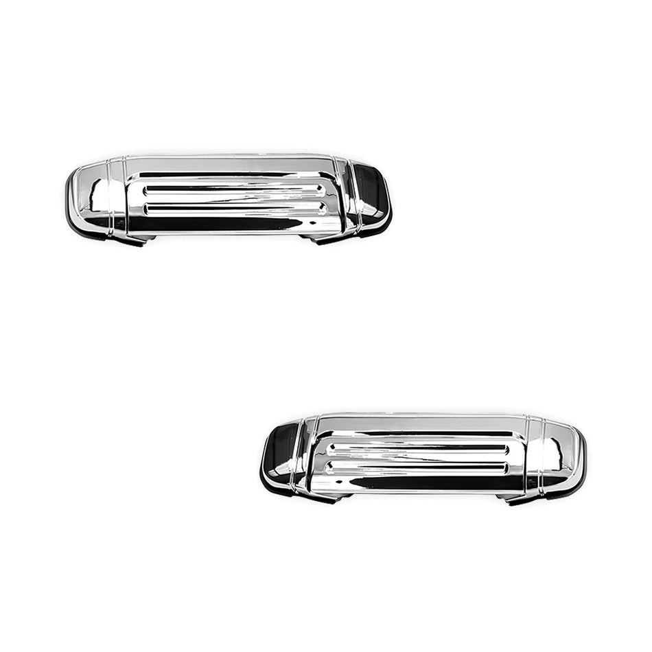 Mitsubishi Pajero  NH / NK / NJ / NL (1991 - 2000) Front and Rear Clip Type Chrome Outer Door Handles LH + RH
