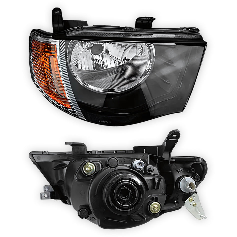 Mitsubishi Triton ML (2006 - 2009) Round Reflector Headlights