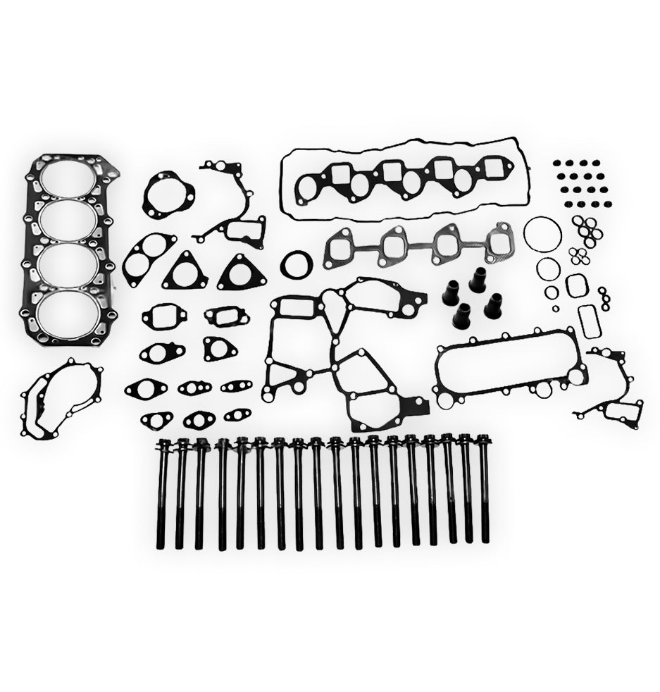 Nissan Navara D22 (2001 - 2008) 3.0L VRS Head Gaskets + Head Bolt Complete Set