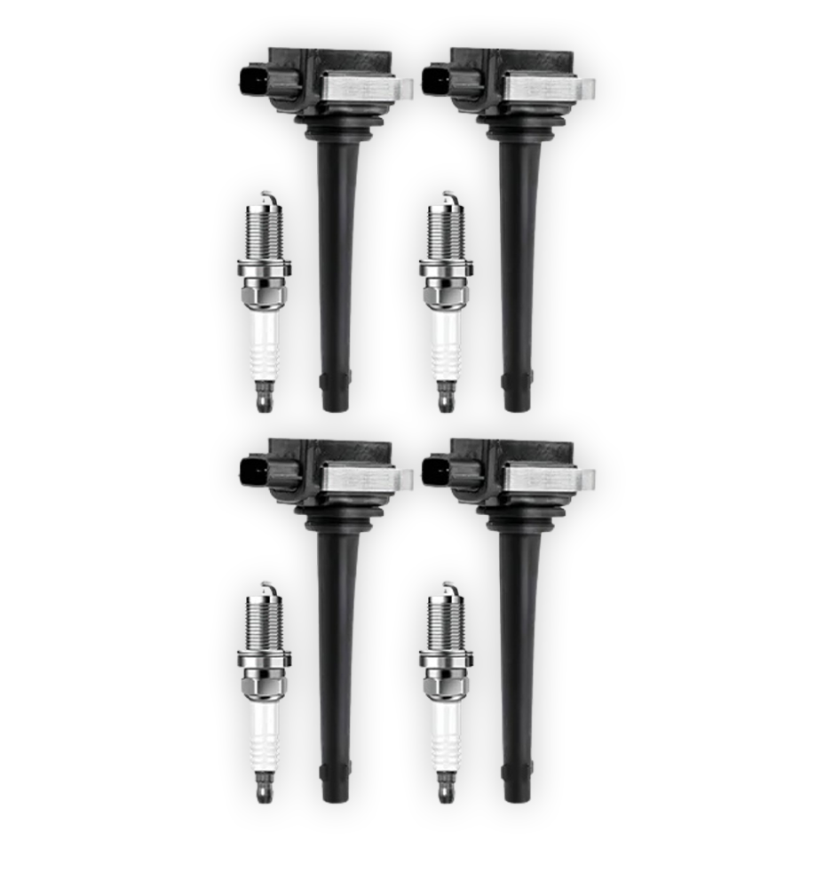 Nissan Tiida C11 / SC11X (2006 - 2013) 1.8L Ignition Coils and Spark Plugs Complete Set
