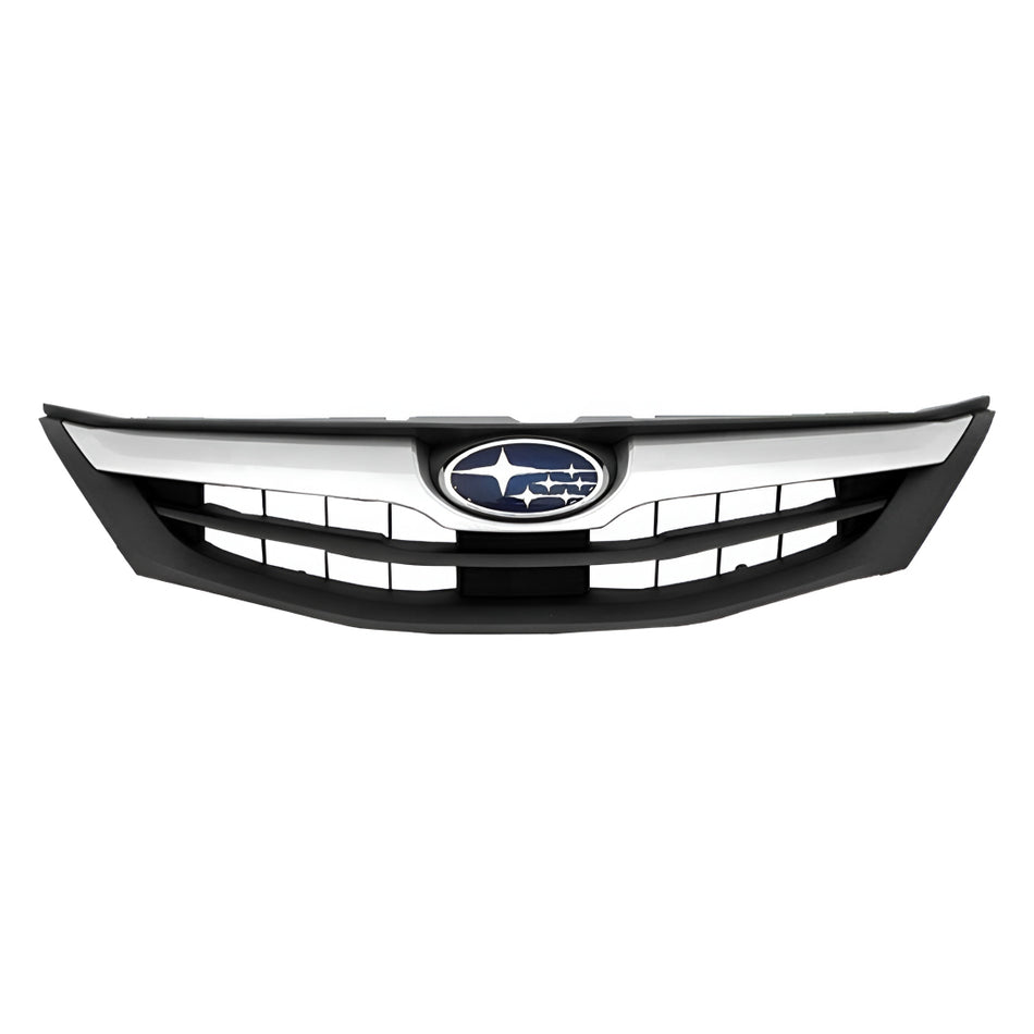 Subaru Impreza GE / GH (2007 - 2011) Genuine Black / Silver Bar Type Grille