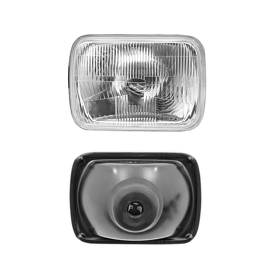 Toyota Celica ST (1981 - 1994) Headlights with H4 Globe Glass Lens LH + RH