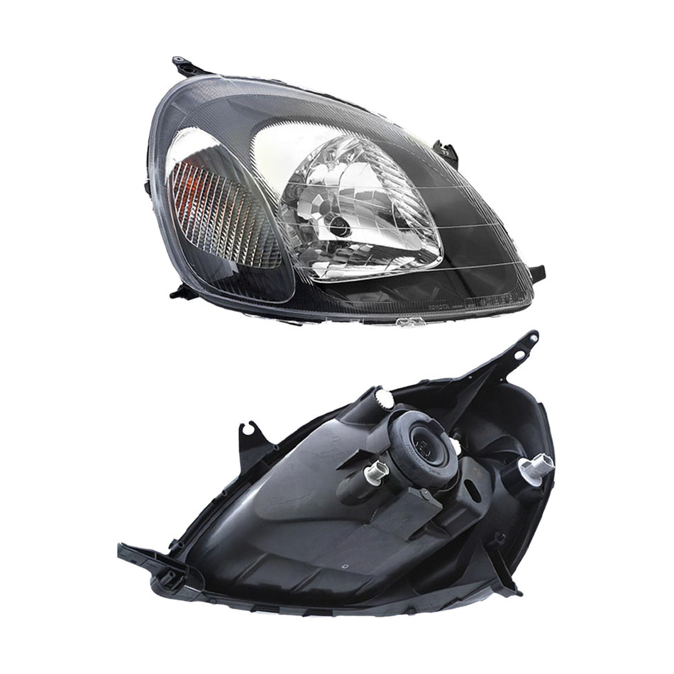 Toyota Echo NCP (2001 - 2002) Genuine Headlights LH + RH