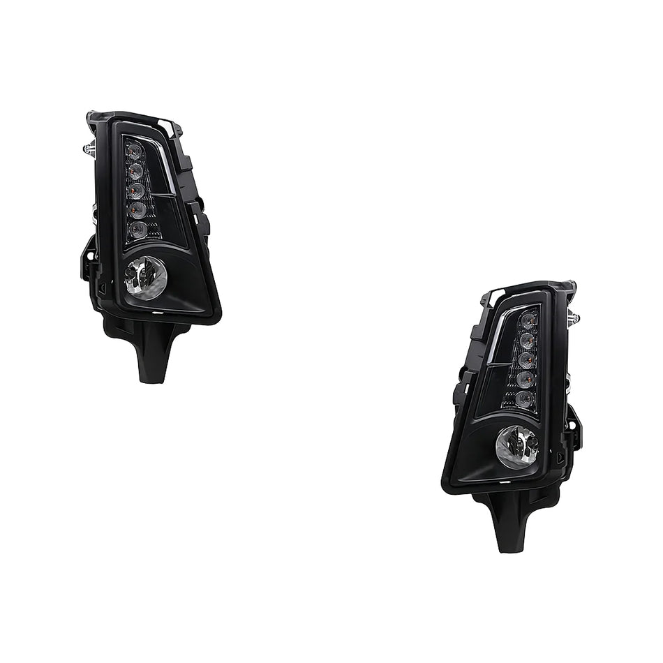 Toyota HiAce H300 (2019 - 2025) Sequential LED DRL Bumper Fog Lights LH + RH