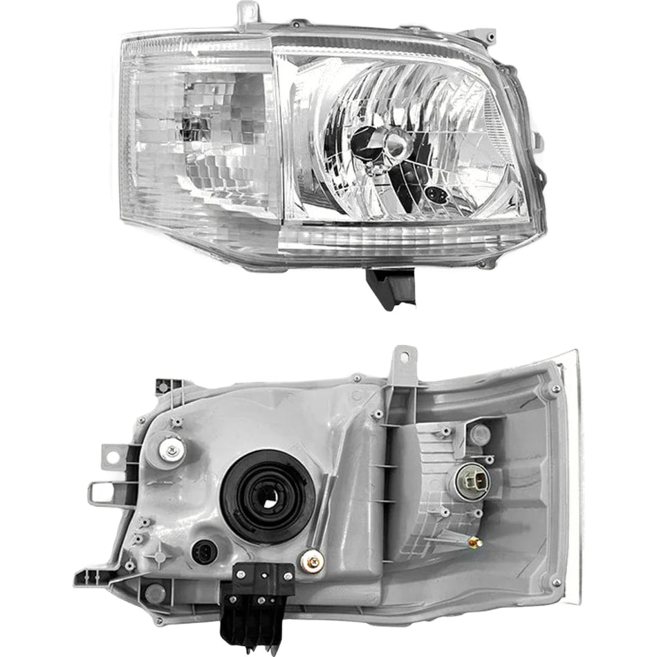 Toyota HiAce Low Roof (2010 - 2013) OEM Style Headlights LH + RH