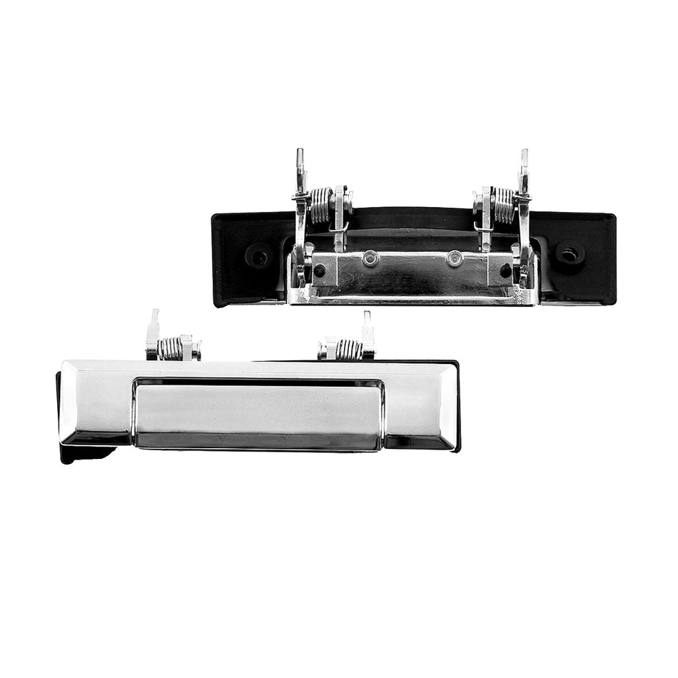 Toyota HiLux N40 (1983 - 1986) Front Outer Chrome Door Handle Without Key Hole LH + RH