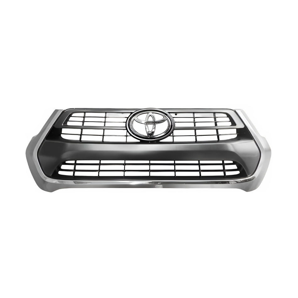 Toyota HiLux N80 (2020 - 2025) Black / Chrome Front Grille