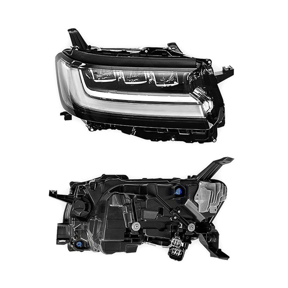 Toyota LandCruiser 300 Series (2021 - 2024) OEM Style LED Headlights LH + RH