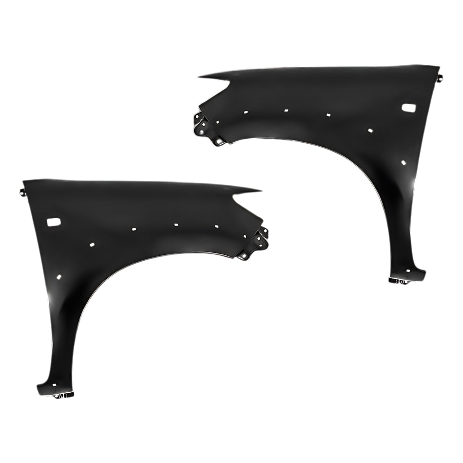 Toyota LandCruiser 70 Series (1999 - 2007) Genuine Guards with Antenna Hole LH + RH
