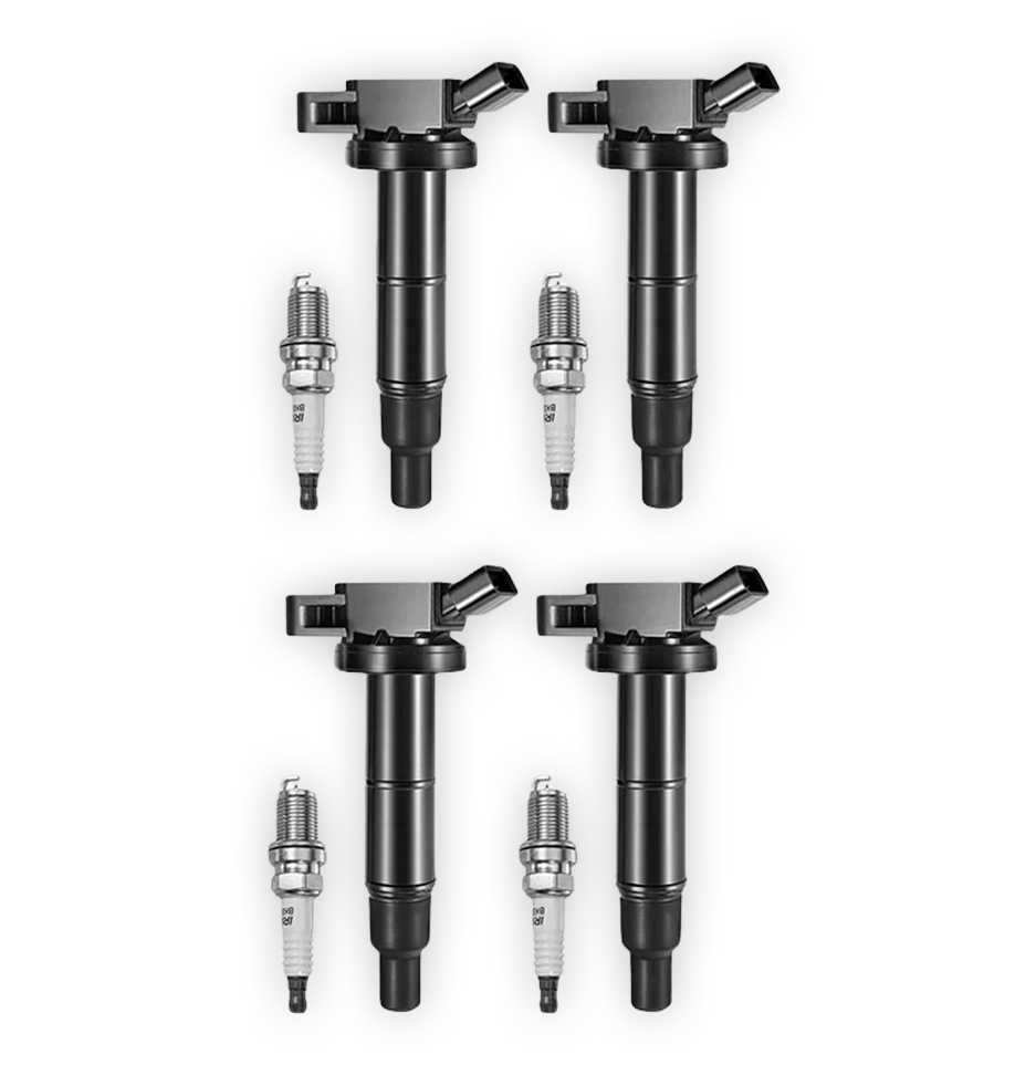 Toyota Camry XV30 / ACV36 (2002 - 2006) 2.4L Ignition Coils and Spark Plugs Complete Set