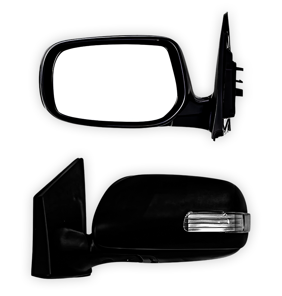 Toyota Corolla ZRE152 (2010 - 2013) Electric Door Mirrors (Black)