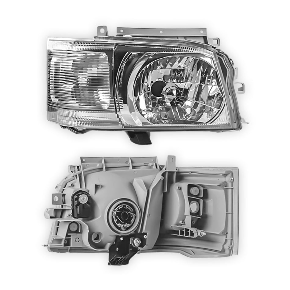 Toyota Hiace H200 / TRH / KDH Van Bus (2005 - 2010) Headlights