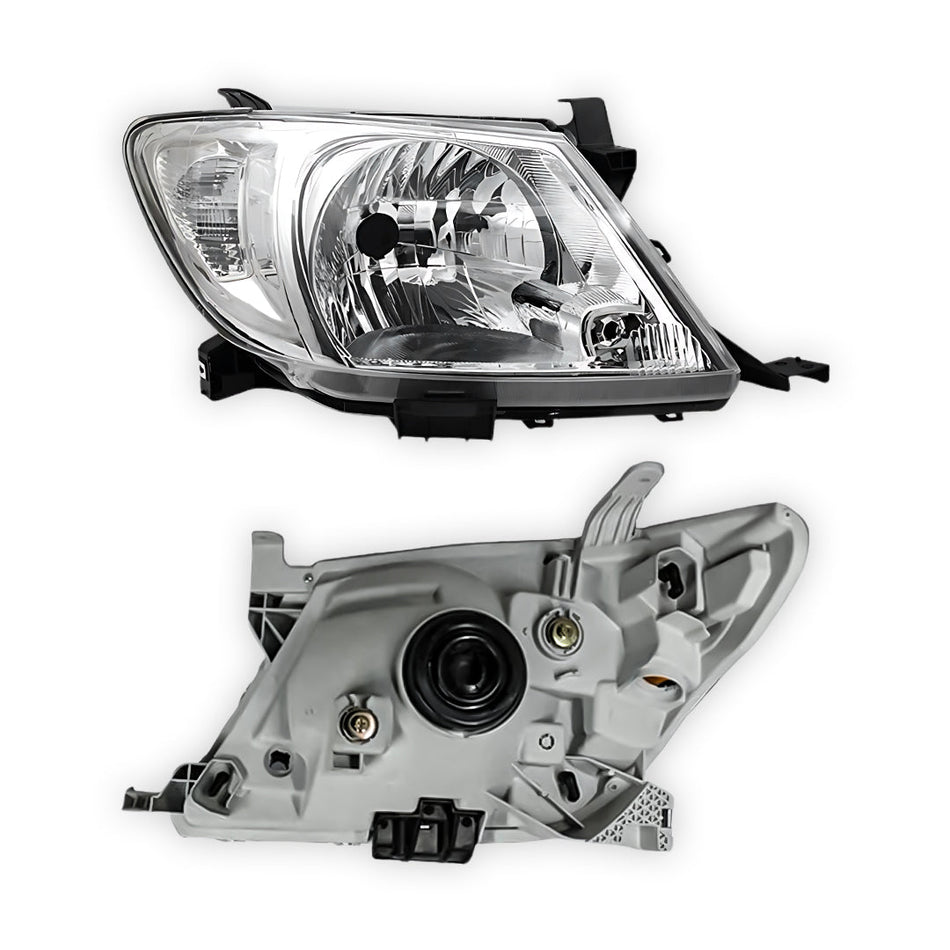 Toyota Hilux N70 (2005 - 2011) Clear / Amber Headlights