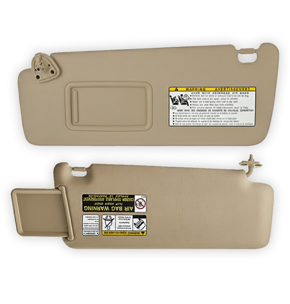 Toyota Kluger XU20 (2004 - 2007) Ivory Interior Sun Visors LH + RH