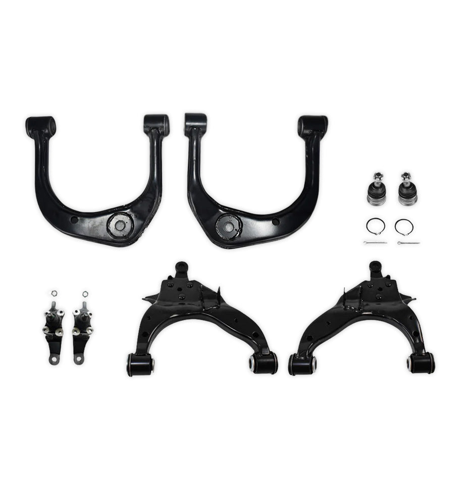 Toyota LandCruiser Prado 90  95 Series (1996 - 2002) Front Upper & Lower Control Arms LH + RH