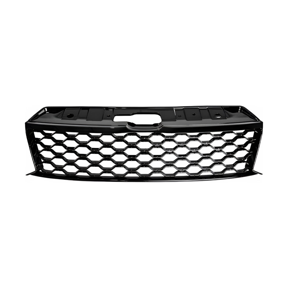 Volkswagen Amarok 2H (2011 - 2021) Gloss Black Front Mesh Bumper Cover Grille