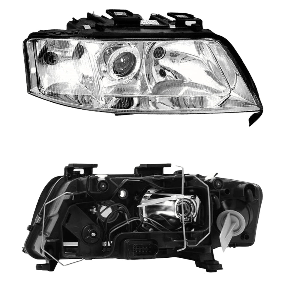 Audi A6 C5 (1997 - 1999) Halogen OEM Style Headlights LH + RH