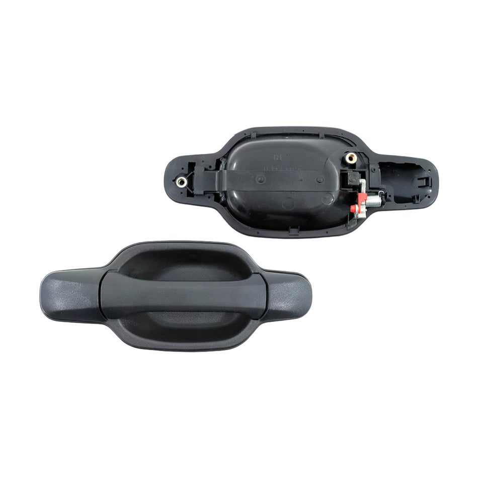Holden Rodeo RA (2003 - 2008) Black Rear Outer Door Handles LH + RH
